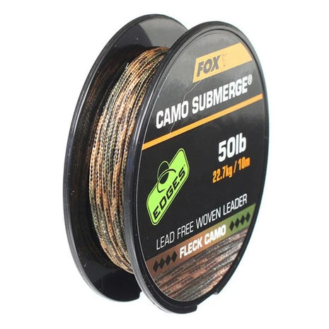 Fox Carp - End Tackle Camo Submerge Lead Free Woven Leader - Fox Carp - Afbeelding 2