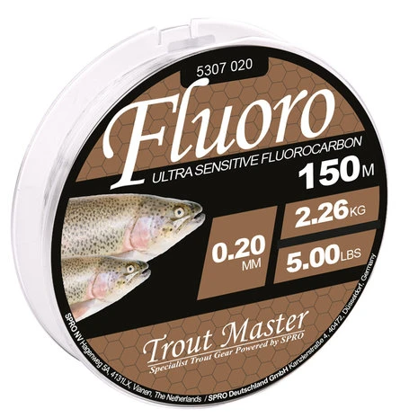 Spro Trout Master - Lijn Fluoro Mainline - 150m - Trout Master