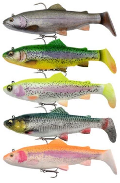 Savage Gear - Softbaits 4D Trout Rattle Shad Sinking - 12.5cm / 35gr - Savage Gear